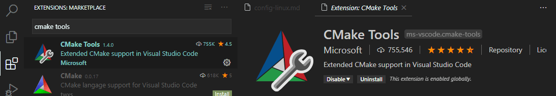 CMake 工具扩展