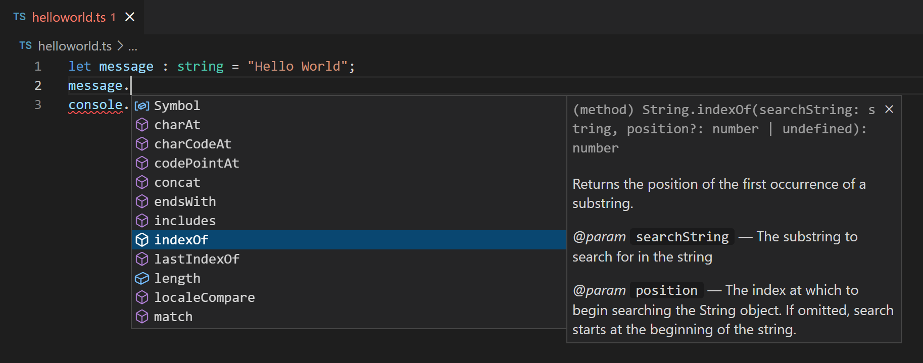 TypeScript 对 String 类型的小型补全