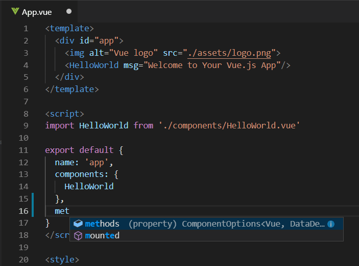 Vue.js JavaScript 建议