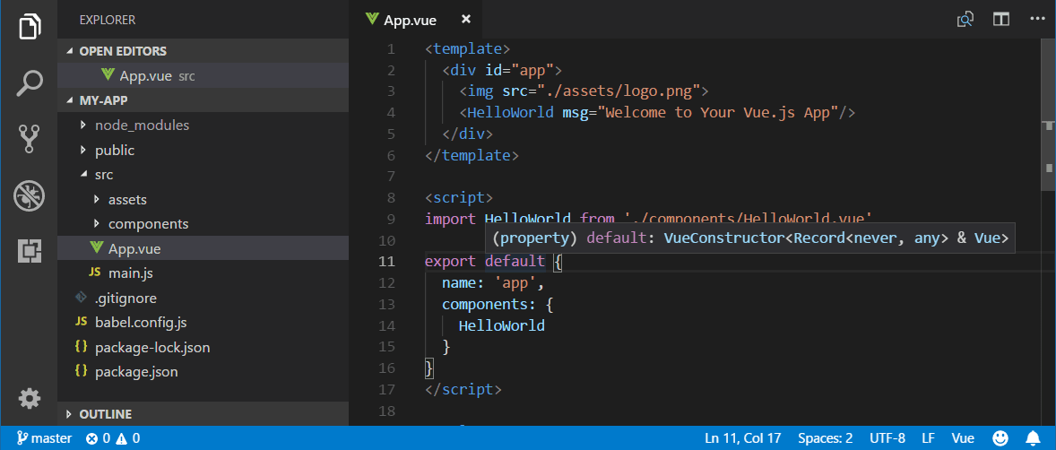 Visual Studio Code 中的 Vue JavaScript 教程_Vscode中文网
