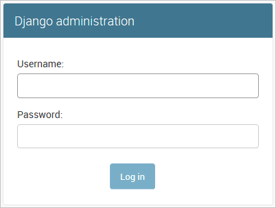 Django 教程:默认 Django 登录提示