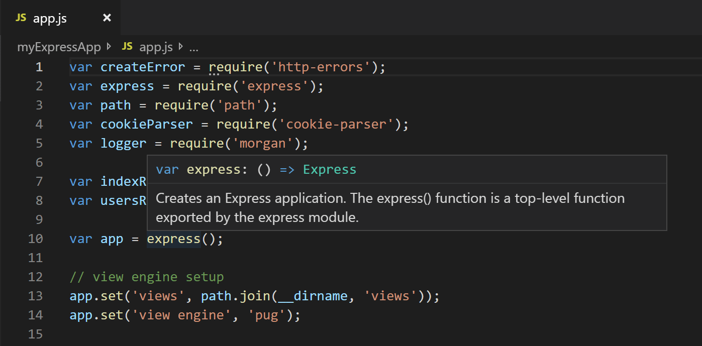 表达 app.js 悬停