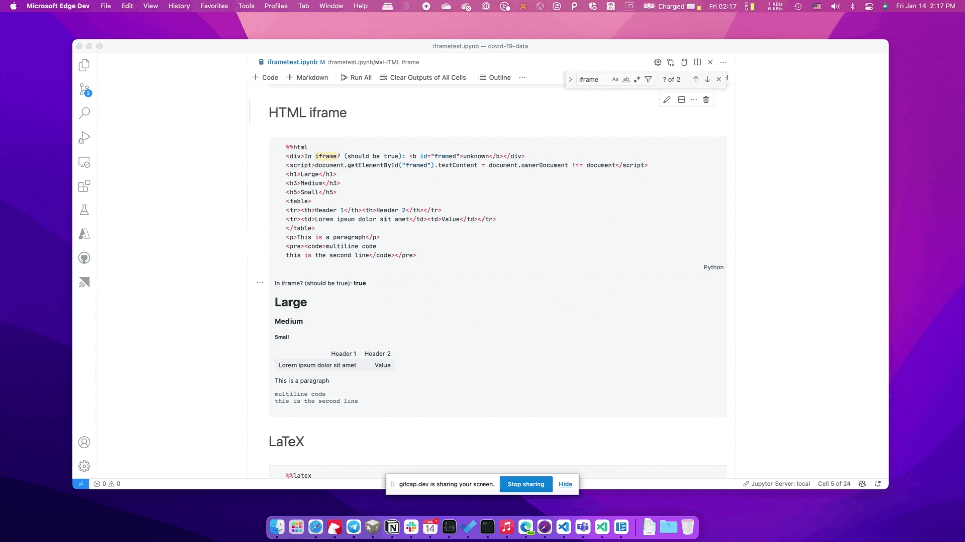 在 Markdown 中查找笔记本并输出